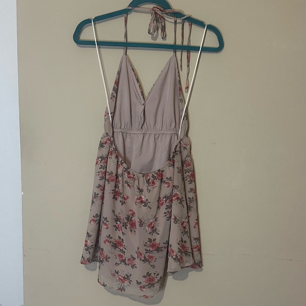 Princess Polly Blush Pink Floral Mini Dress - Picture 6 of 7